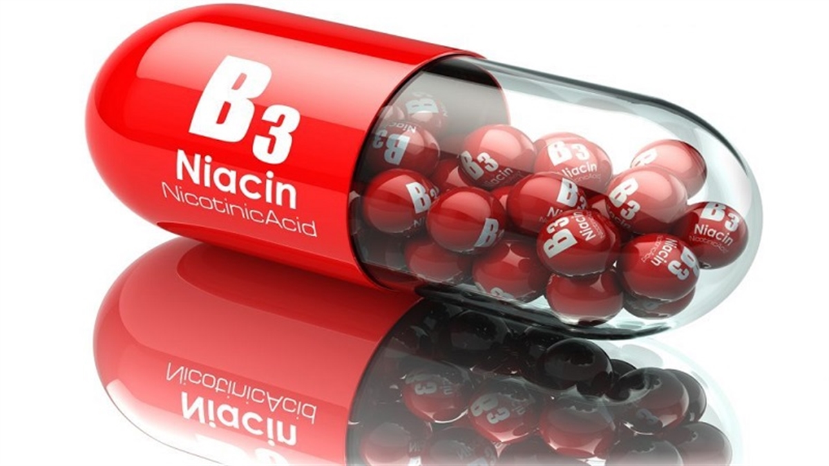 ویتامین B3 یا نیاسین - (Niacin  ( Nicotinic acid , Bionic , Vitamin B3 or Vitamin PP