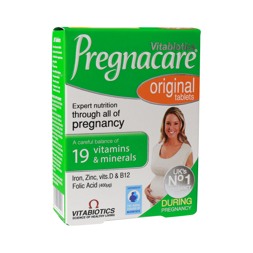 پرگناکر اورجینال 30 عدد-PREGNACARE ORIGINAL Vitabiotics