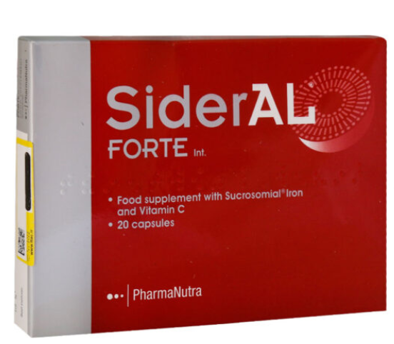 کپسول سیدرال فورت فارمانوترا 20 عدد- Sideral Forte Pharmanutra