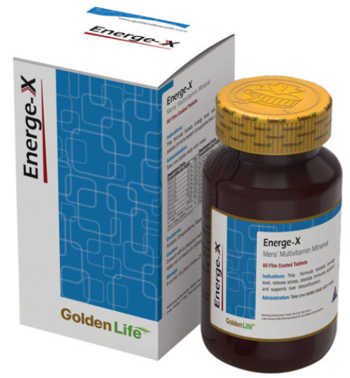 قرص انرژکس گلدن لایف 60 عدد -GOLDEN LIFE ENERGEX TAB