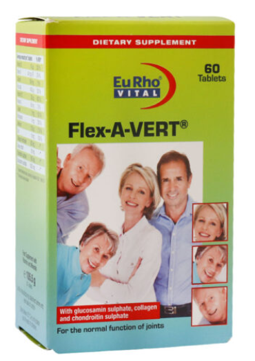 قرص فلکس اورت یوروویتال 60 عدد - FLEX AVERT EURHO VITAL TAB
