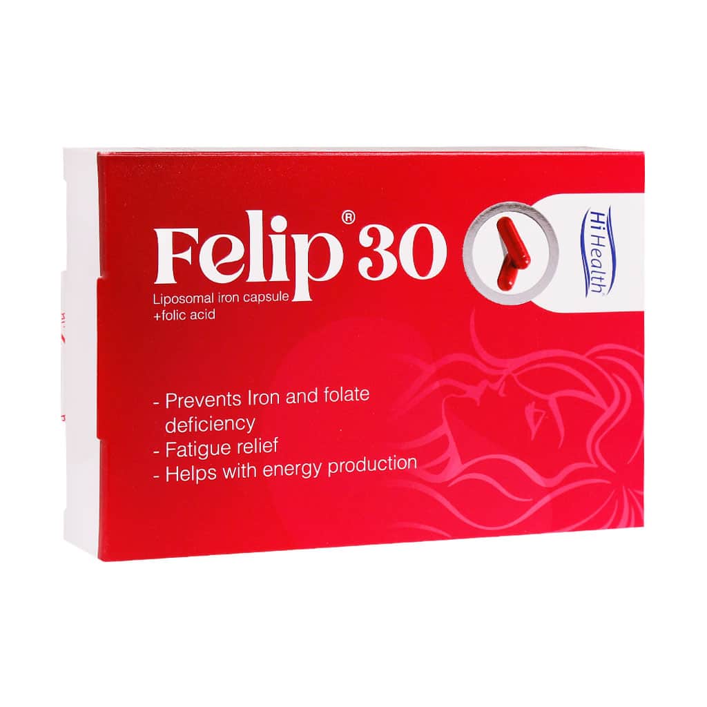 کپسول فلیپ 30 های هلث 30عدد-HI HEALTH  FELIP 30MG CAP