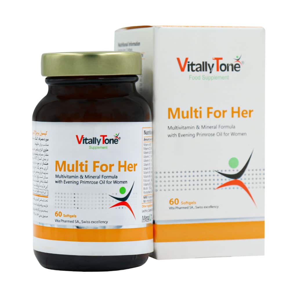 مولتی فور هر ویتالیتون 60عدد-Multi For Her Vitally Tone