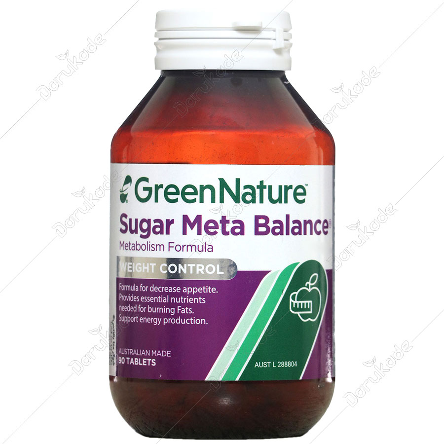 قرص شوگر متا بالانس گرین نیچر 30 عدد- GREEN NATURE SUGAR META BALANCE TAB