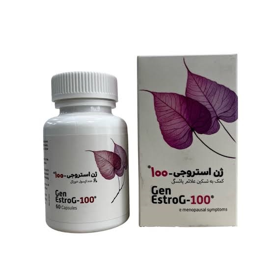 کپسول ژن استروجی بهستان بهداشت 60 عدد-GEN ESTRO-G 100 60 CAP