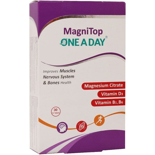قرص مگنی تاپ وان ا دی 30 عدد -ONE A DAY MAGNITOP 30 TAB